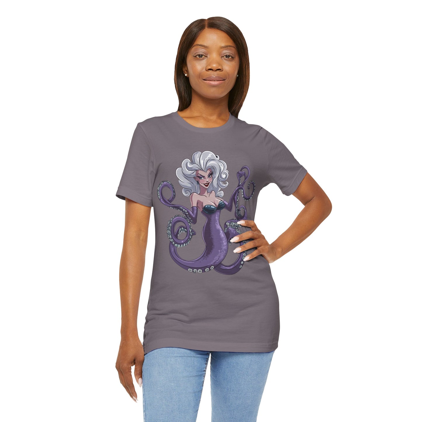 Enchanting Sea Witch Tee - Full-Body Ursula Design