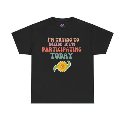 Mood Check Tee – Funny Sunflower T-Shirt