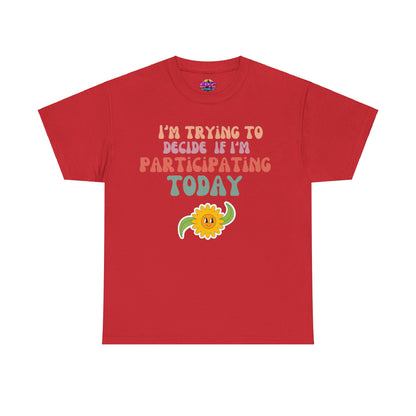 Mood Check Tee – Funny Sunflower T-Shirt