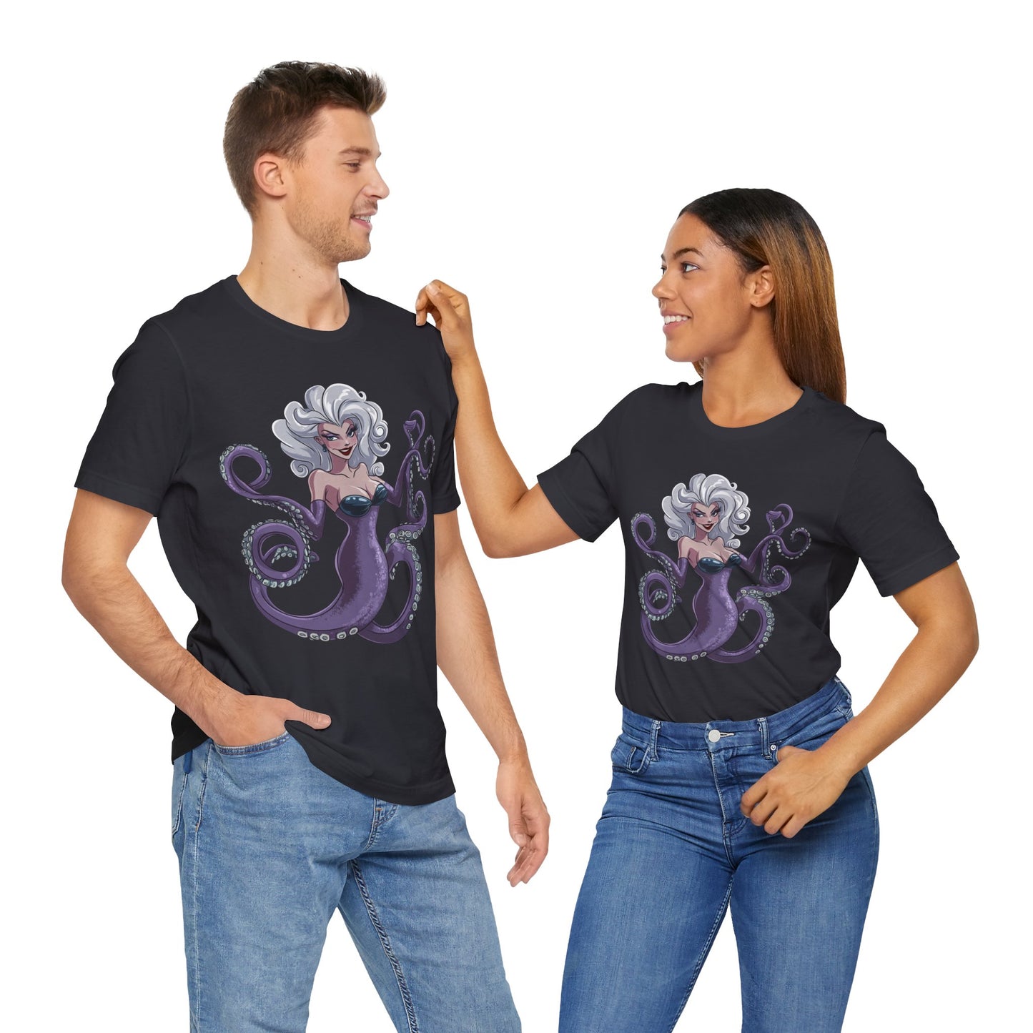 Enchanting Sea Witch Tee - Full-Body Ursula Design