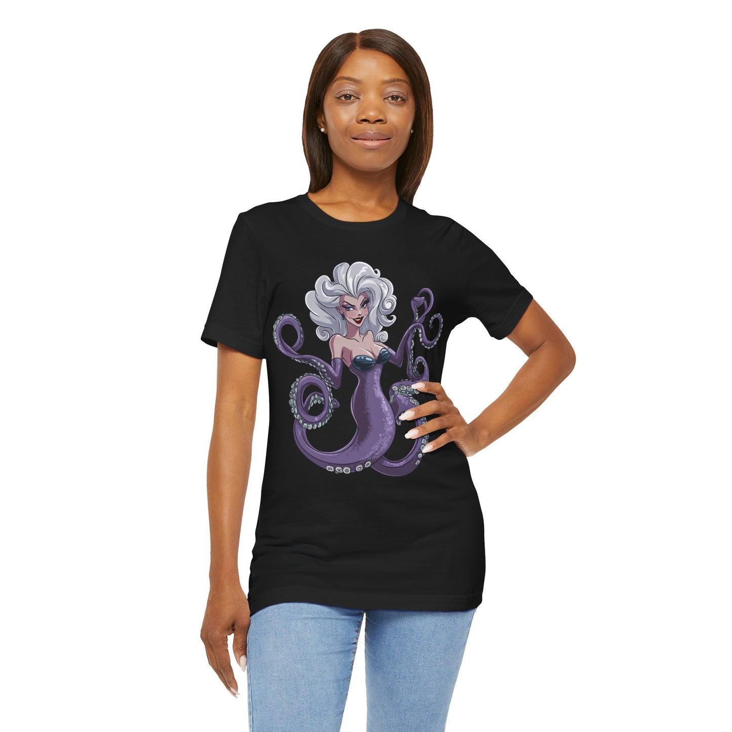 Enchanting Sea Witch Tee - Full-Body Ursula Design