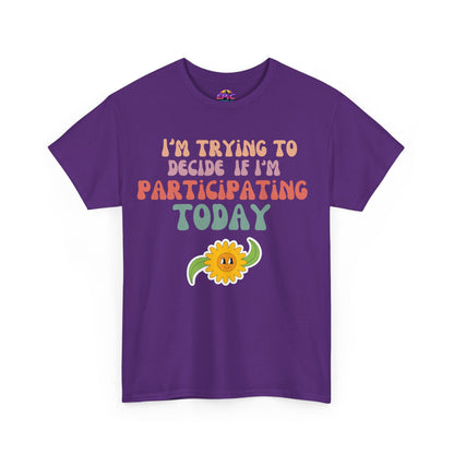 Mood Check Tee – Funny Sunflower T-Shirt