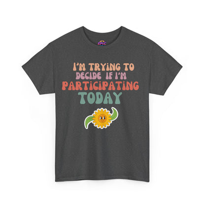 Mood Check Tee – Funny Sunflower T-Shirt
