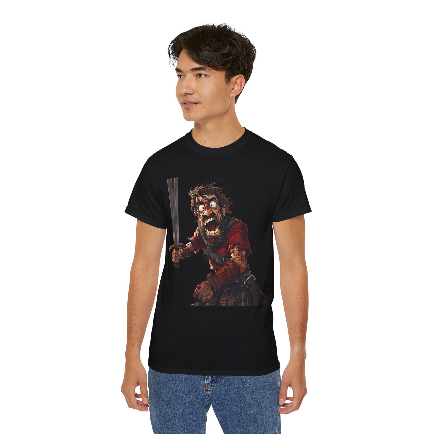 Braveheart Fury Tee - Unleash the Warrior Within
