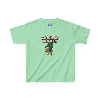 Minecraft Chicken Jockey Kids T-Shirt