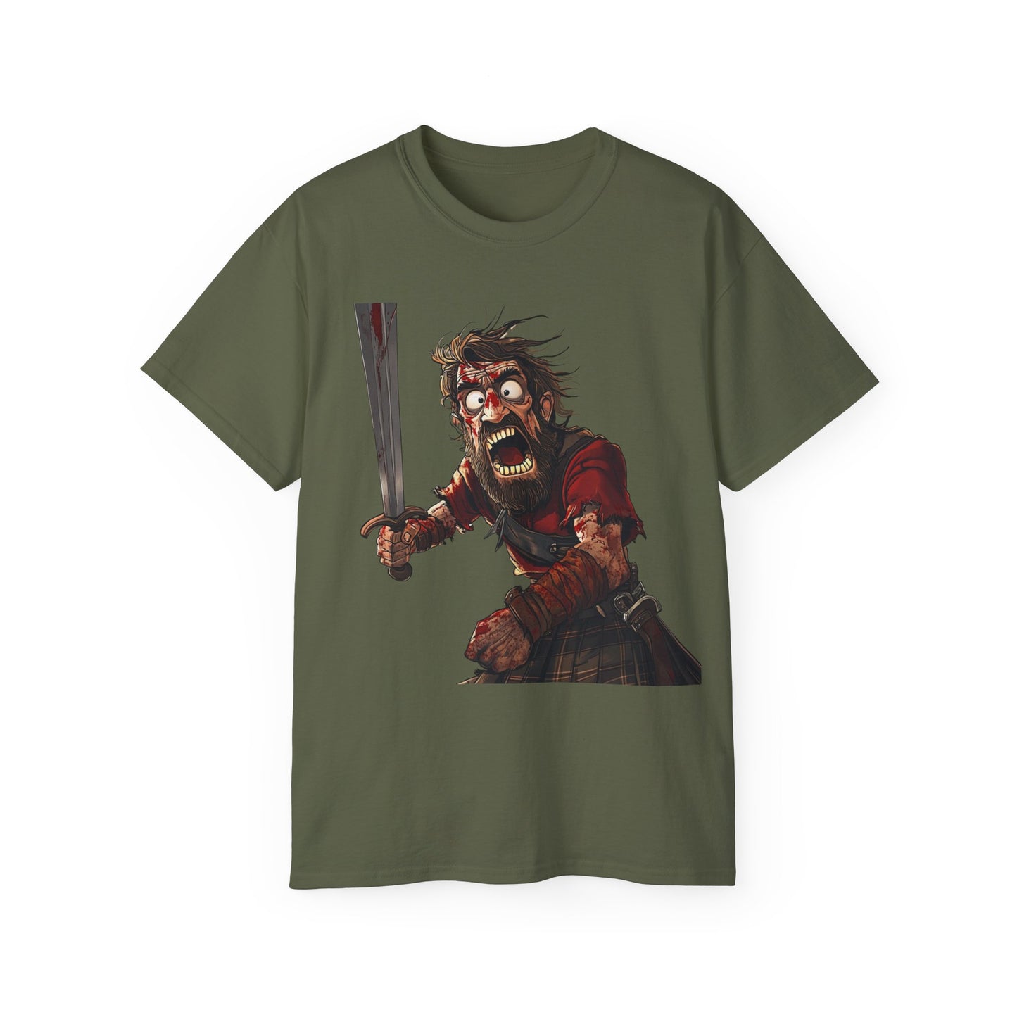 Braveheart Fury Tee - Unleash the Warrior Within