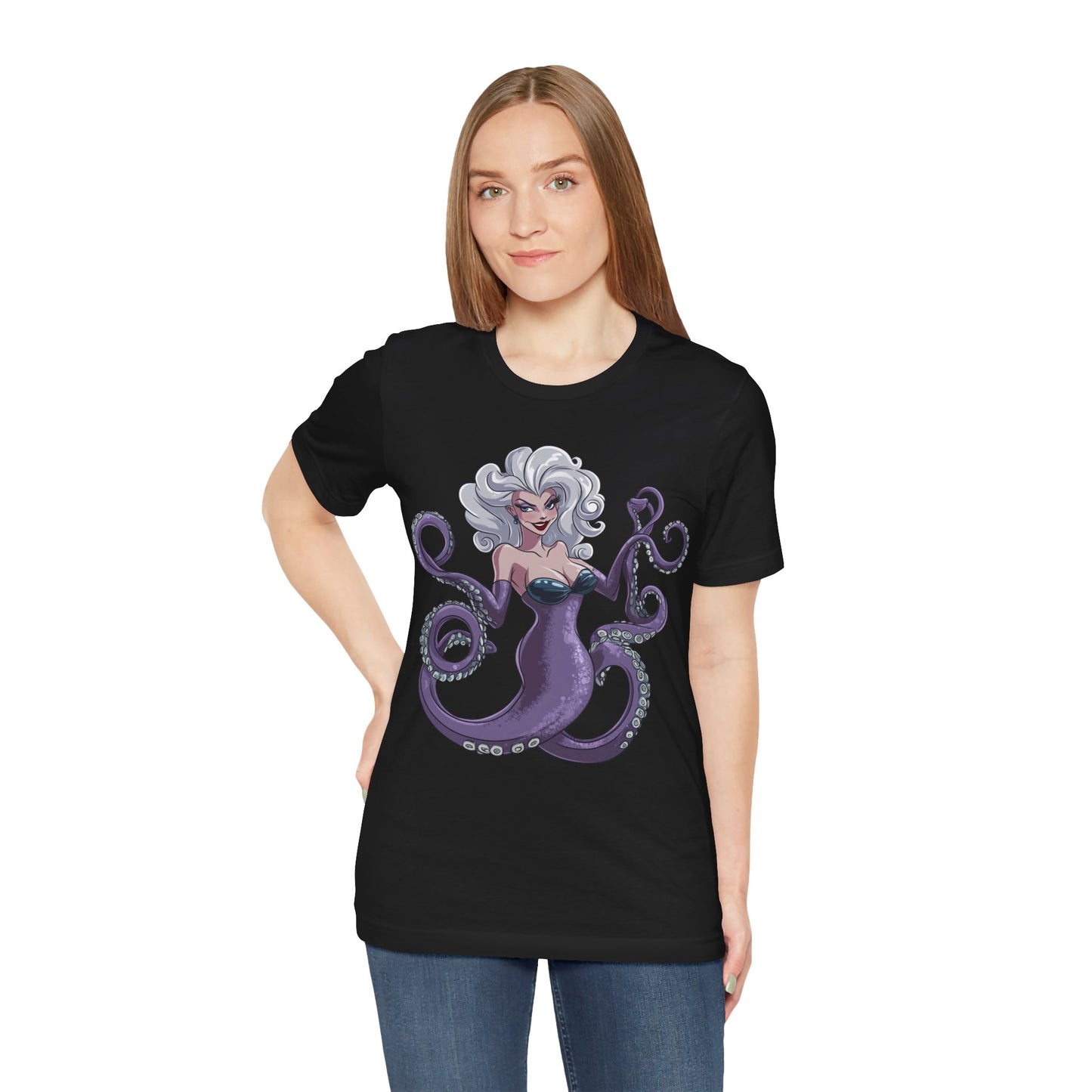 Enchanting Sea Witch Tee - Full-Body Ursula Design