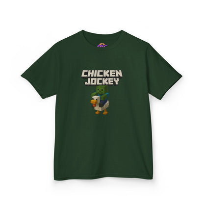 Minecraft Chicken Jockey Kids T-Shirt