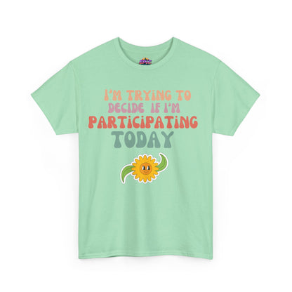 Mood Check Tee – Funny Sunflower T-Shirt