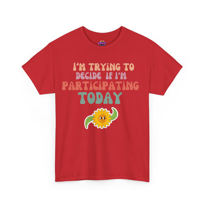 Mood Check Tee – Funny Sunflower T-Shirt