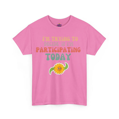 Mood Check Tee – Funny Sunflower T-Shirt