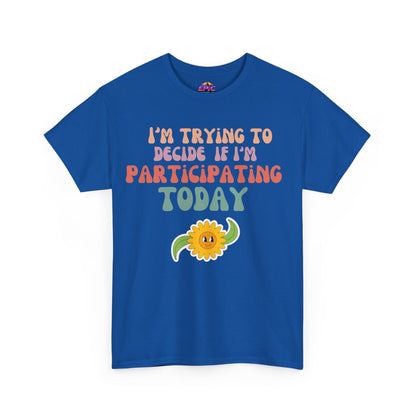Mood Check Tee – Funny Sunflower T-Shirt