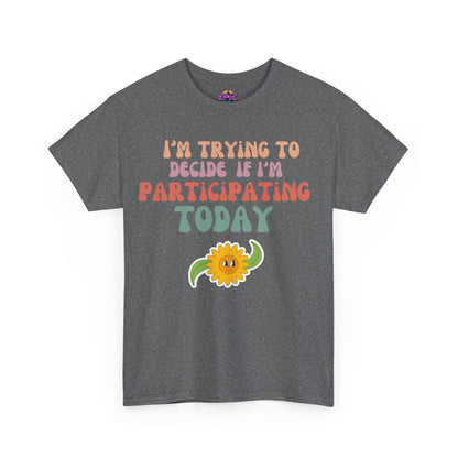 Mood Check Tee – Funny Sunflower T-Shirt
