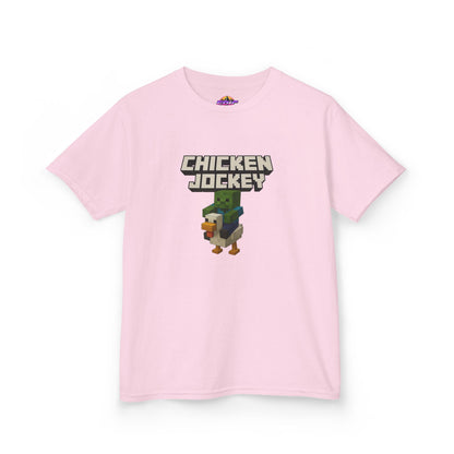 Minecraft Chicken Jockey Kids T-Shirt