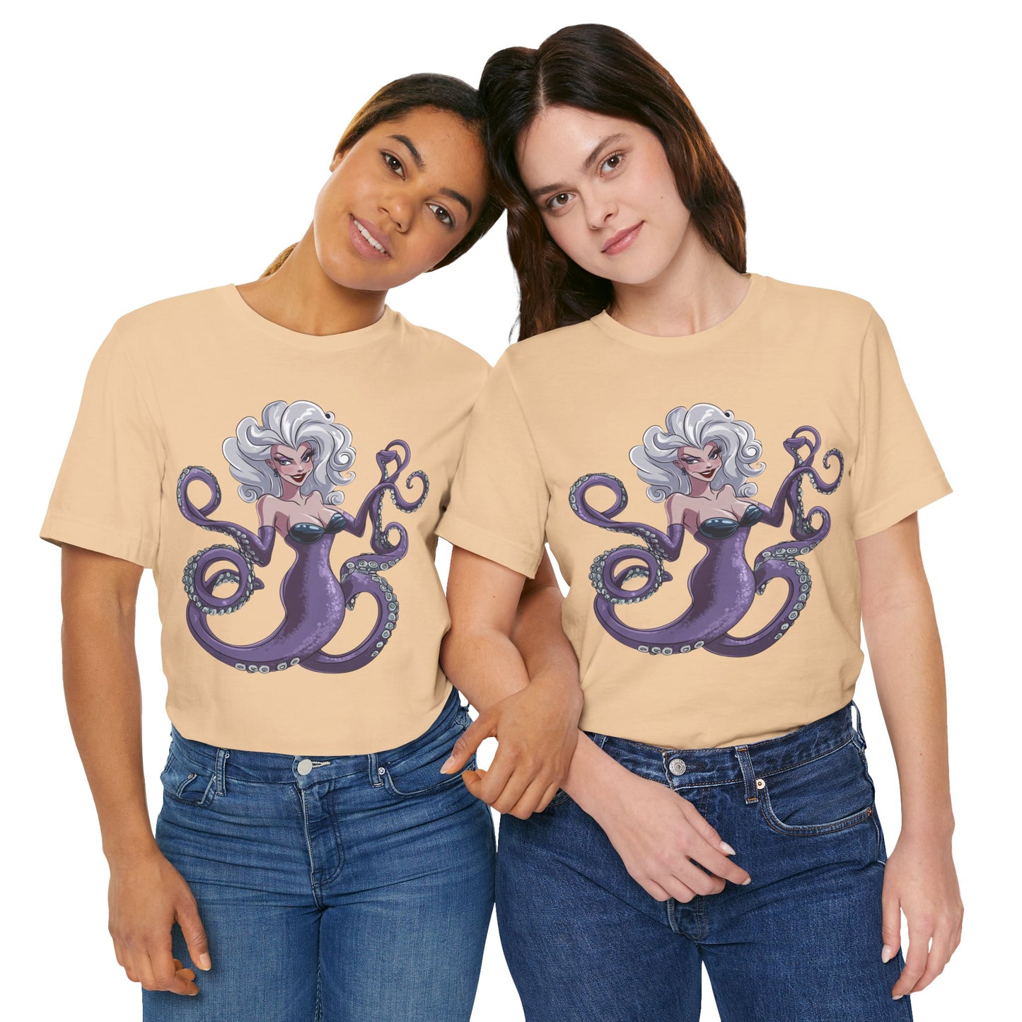 Enchanting Sea Witch Tee - Full-Body Ursula Design