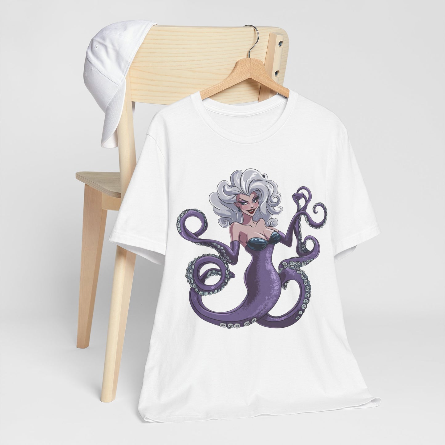 Enchanting Sea Witch Tee - Full-Body Ursula Design
