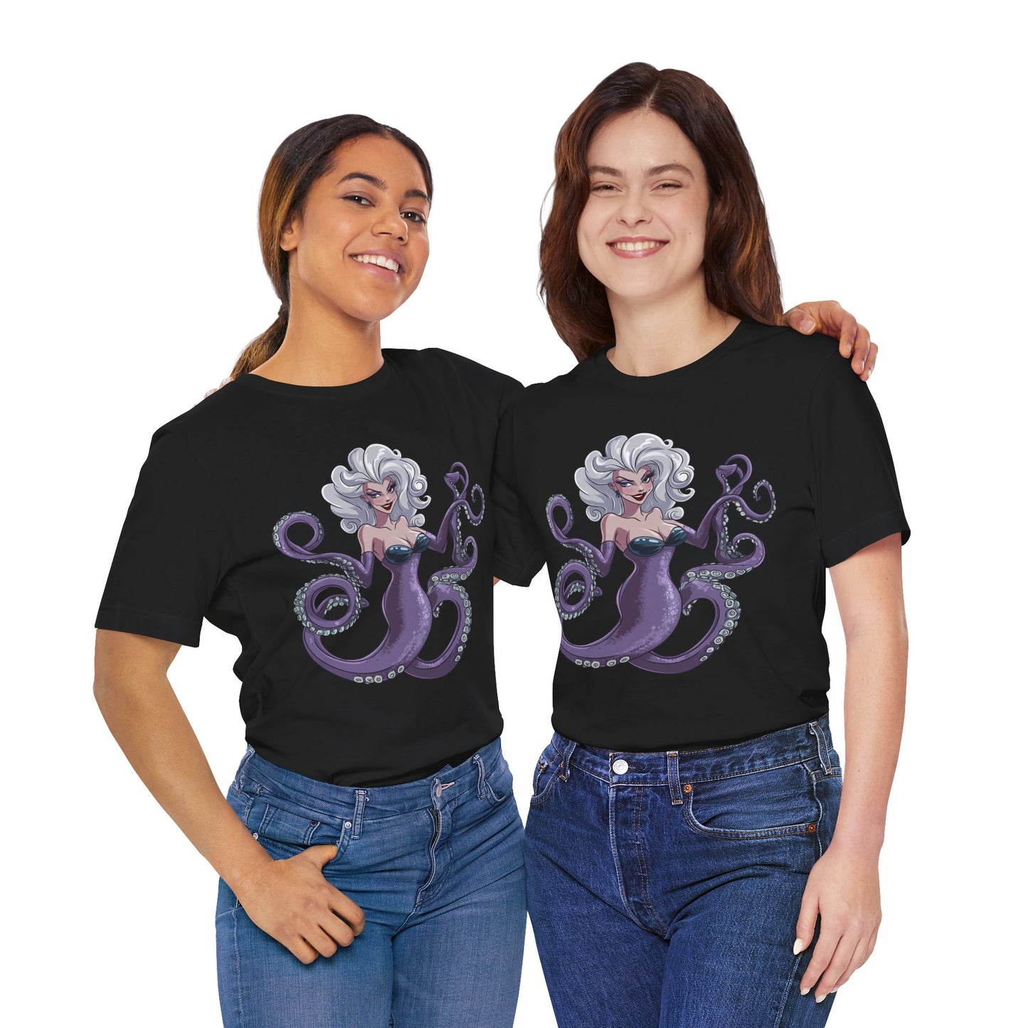 Enchanting Sea Witch Tee - Full-Body Ursula Design