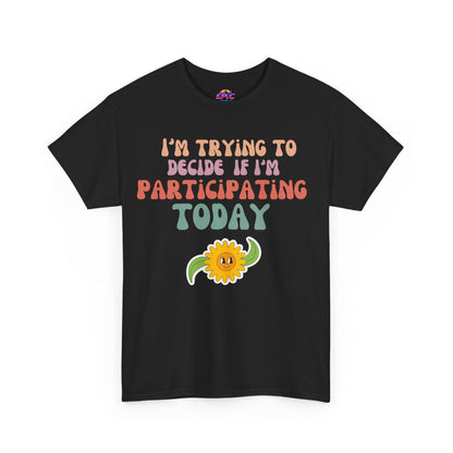 Mood Check Tee – Funny Sunflower T-Shirt