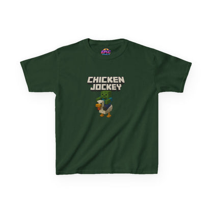 Minecraft Chicken Jockey Kids T-Shirt