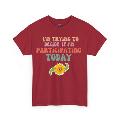 Mood Check Tee – Funny Sunflower T-Shirt