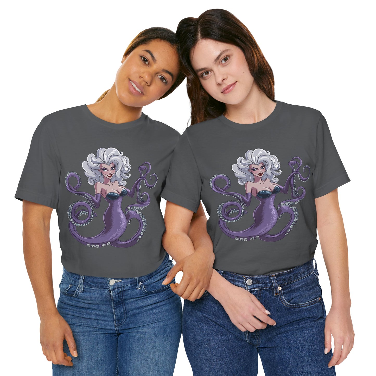 Enchanting Sea Witch Tee - Full-Body Ursula Design
