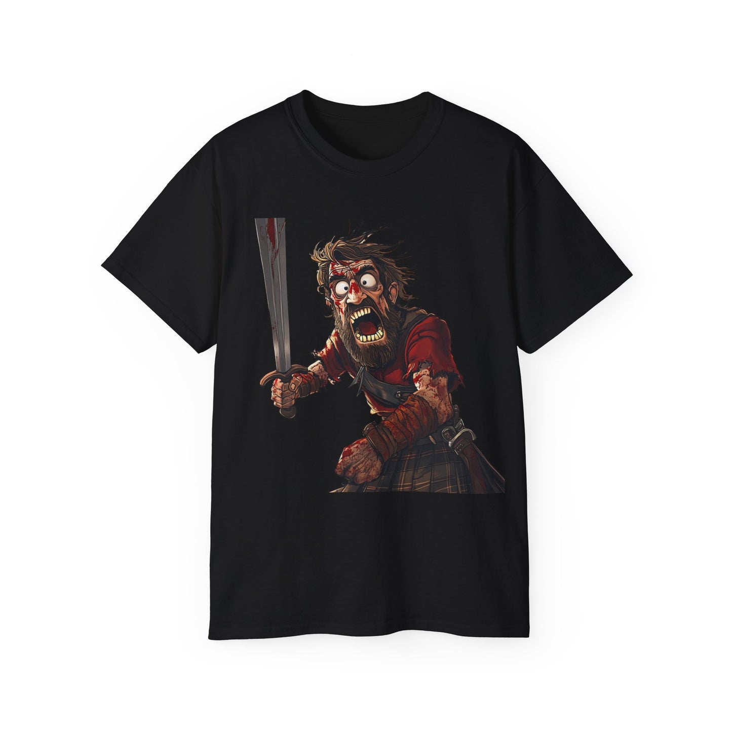 Braveheart Fury Tee - Unleash the Warrior Within