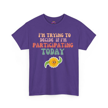 Mood Check Tee – Funny Sunflower T-Shirt