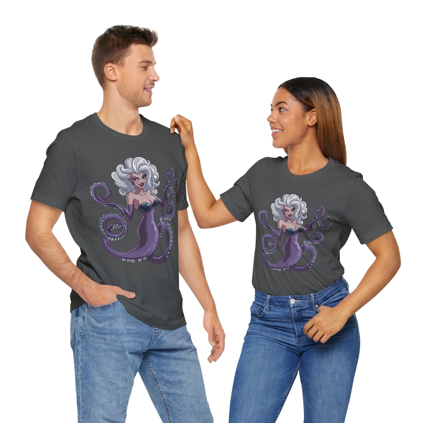 Enchanting Sea Witch Tee - Full-Body Ursula Design