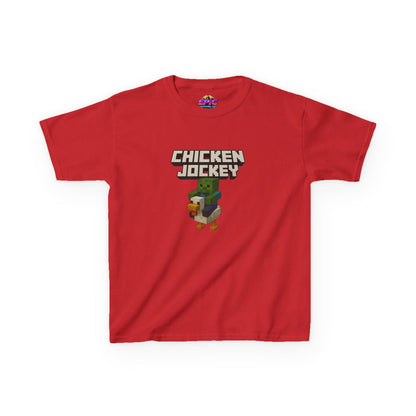 Minecraft Chicken Jockey Kids T-Shirt