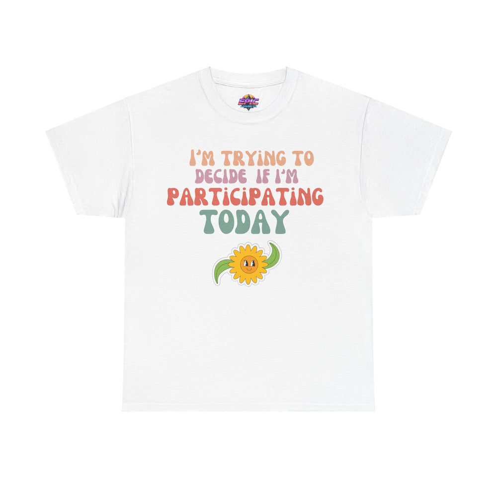 Mood Check Tee – Funny Sunflower T-Shirt