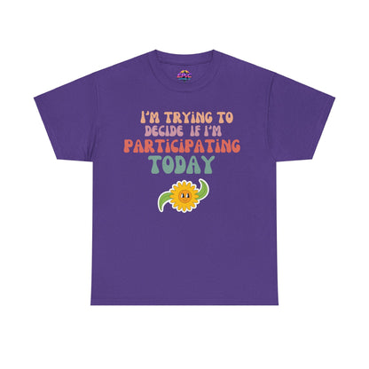 Mood Check Tee – Funny Sunflower T-Shirt