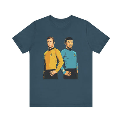 Kirk & Spock Starfleet T-Shirt
