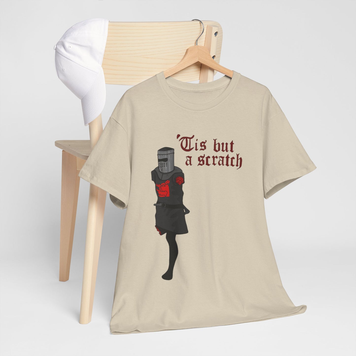 ’Tis But a Scratch – Unisex Heavy Cotton Tee