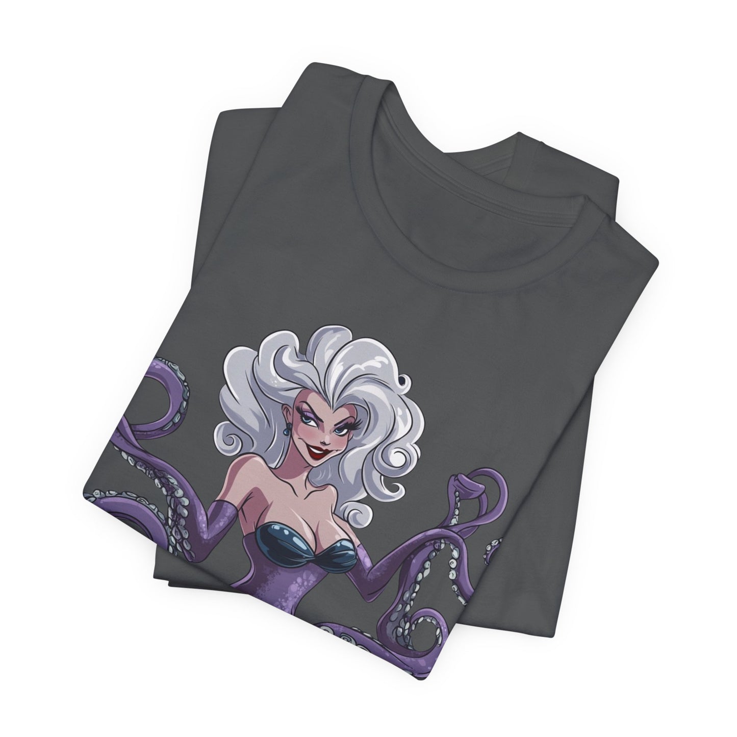 Enchanting Sea Witch Tee - Full-Body Ursula Design