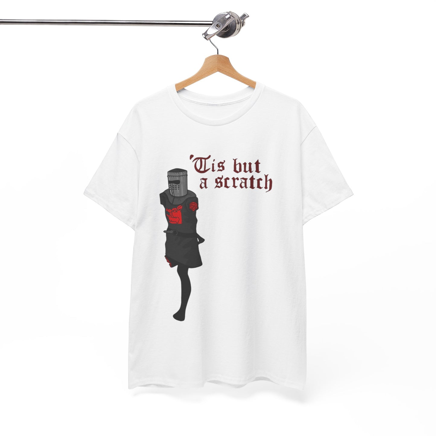 ’Tis But a Scratch – Unisex Heavy Cotton Tee
