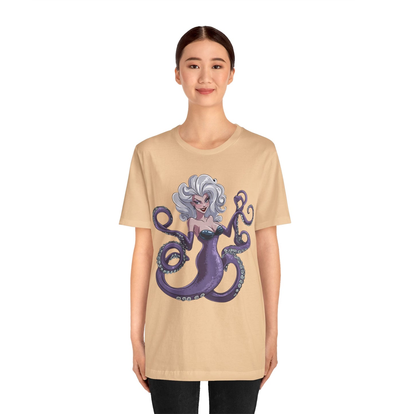 Enchanting Sea Witch Tee - Full-Body Ursula Design