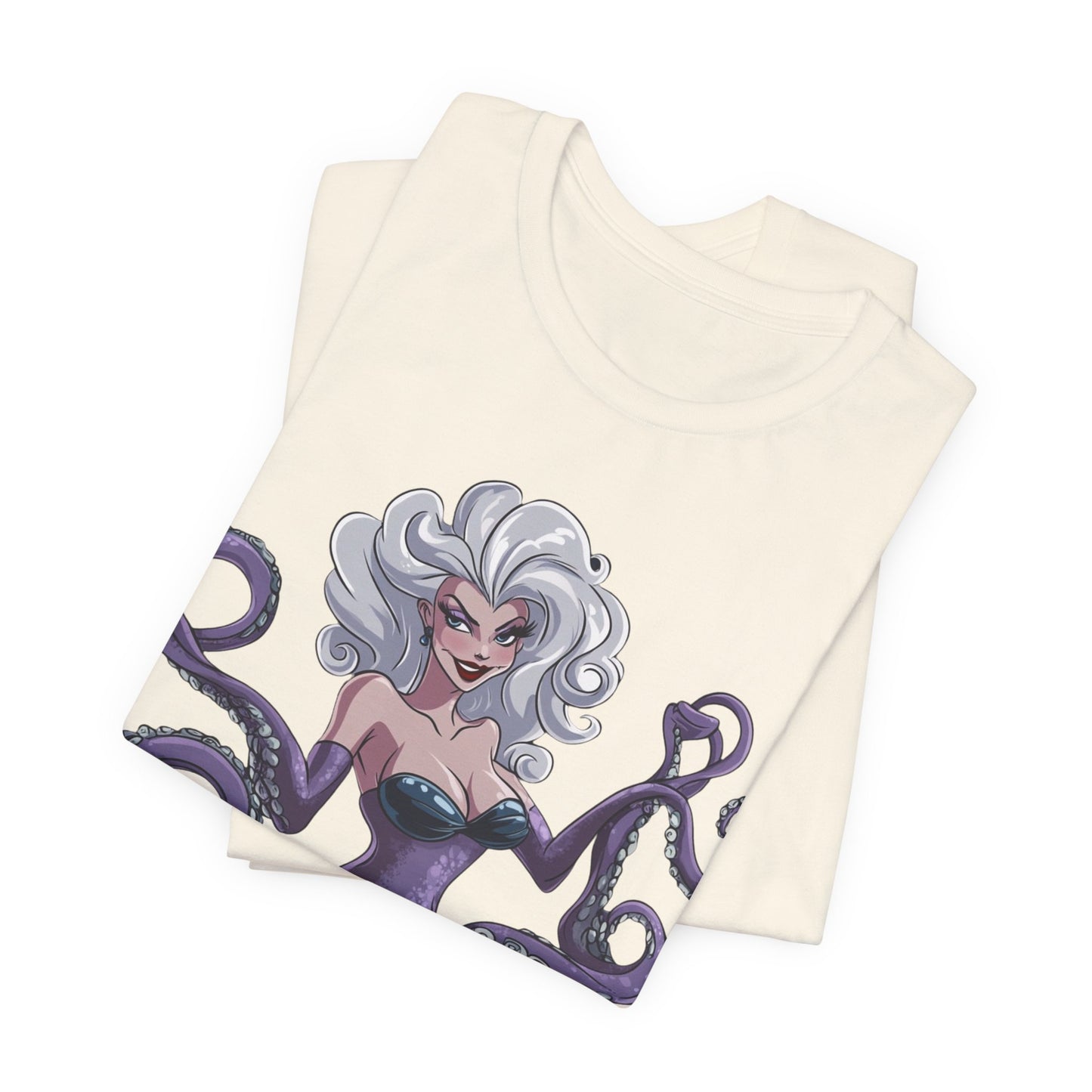 Enchanting Sea Witch Tee - Full-Body Ursula Design