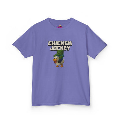 Minecraft Chicken Jockey Kids T-Shirt