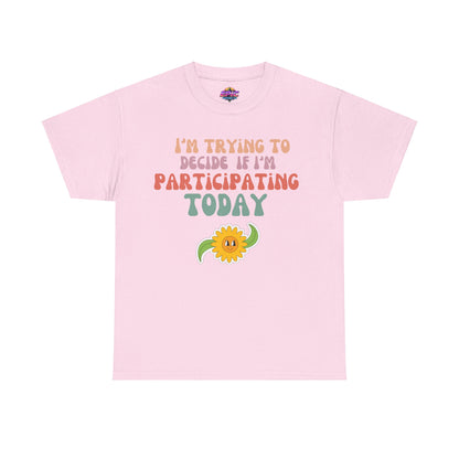 Mood Check Tee – Funny Sunflower T-Shirt