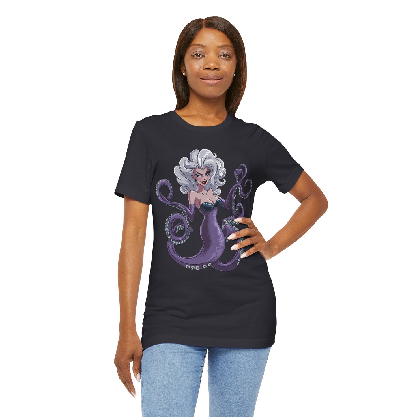 Enchanting Sea Witch Tee - Full-Body Ursula Design