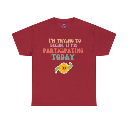 Mood Check Tee – Funny Sunflower T-Shirt