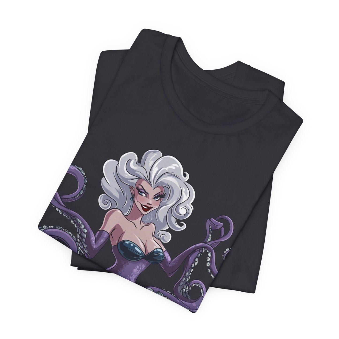 Enchanting Sea Witch Tee - Full-Body Ursula Design