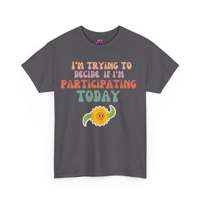 Mood Check Tee – Funny Sunflower T-Shirt
