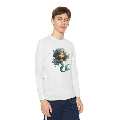 Little Mermaid Kids Long-Sleeve T-Shirt