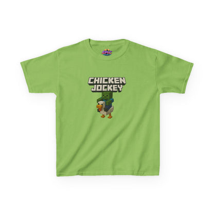 Minecraft Chicken Jockey Kids T-Shirt