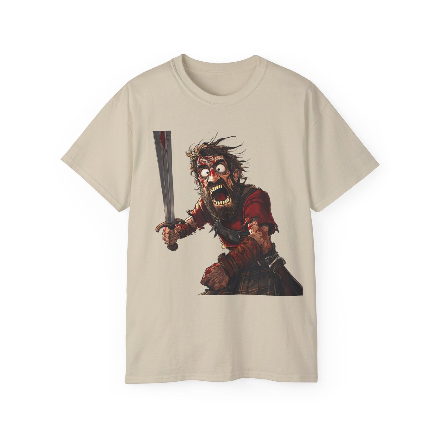 Braveheart Fury Tee - Unleash the Warrior Within