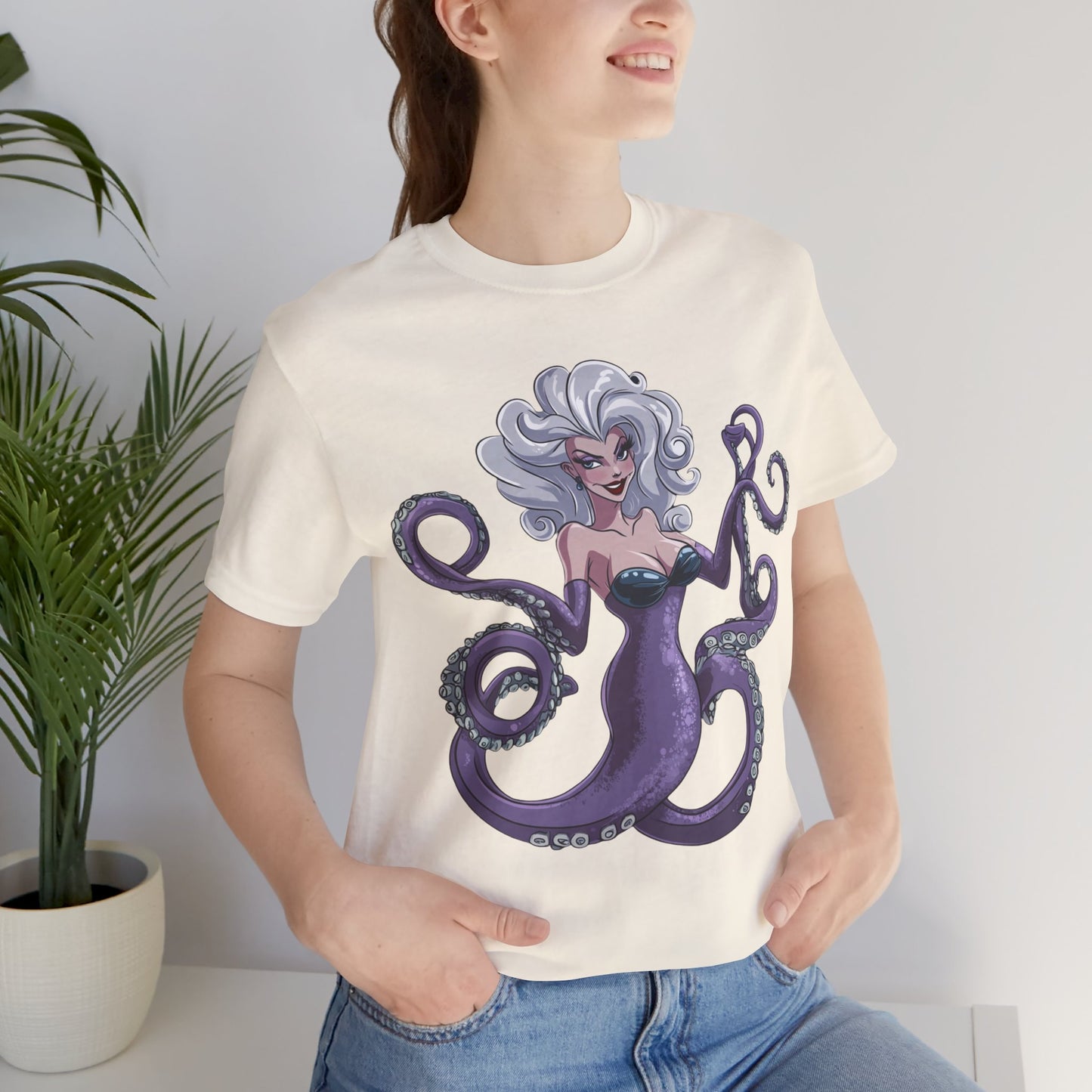 Enchanting Sea Witch Tee - Full-Body Ursula Design