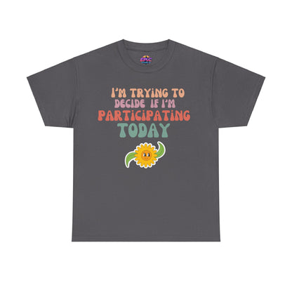 Mood Check Tee – Funny Sunflower T-Shirt