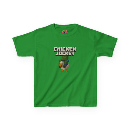 Minecraft Chicken Jockey Kids T-Shirt