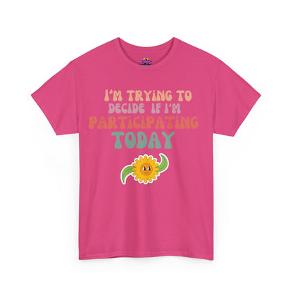 Mood Check Tee – Funny Sunflower T-Shirt